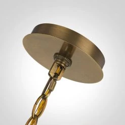 Manhattan 4-Light Aged Brass Chandelier with Cream Colored Drum Shade by Home Decorators Collection -Outlet Home Decorators Collection Store aged brass home decorators collection chandeliers hd 1537 i 76 1000