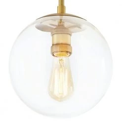 9 in.1-Light Aged Brass Globe Pendant with Vintage Bulb Included by Home Decorators Collection -Outlet Home Decorators Collection Store aged brass home decorators collection chandeliers hd 1611agb 76 1000