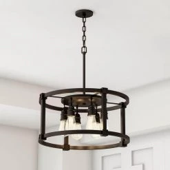 Romaro Row 6-Light Aged Bronze Dinette Chandelier by Home Decorators Collection -Outlet Home Decorators Collection Store aged bronze home decorators collection chandeliers hd 1265 i 44 1000