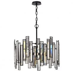 Madison 3-Light Aged Bronze Chandelier with Crystal Prisms by Home Decorators Collection -Outlet Home Decorators Collection Store aged bronze home decorators collection chandeliers hd 1539 i 1f 1000