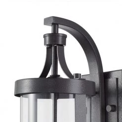 Glastonbury Caged 2-Light Aged Iron Outdoor Wall Lantern Sconce by Home Decorators Collection -Outlet Home Decorators Collection Store aged iron home decorators collection outdoor sconces 302361094 4f 1000