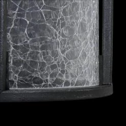 Westbury Collection Aged Iron Outdoor LED Wall Lantern Sconce with Crackle Glass by Home Decorators Collection -Outlet Home Decorators Collection Store aged iron home decorators collection outdoor sconces led kb 08304 a0 1000