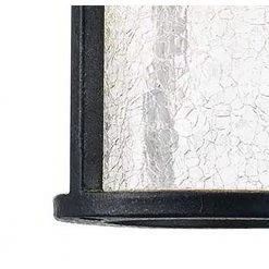 Westbury Collection Aged Iron Outdoor LED Wall Lantern Sconce with Crackle Glass by Home Decorators Collection -Outlet Home Decorators Collection Store aged iron home decorators collection outdoor sconces led kb s 08304 a0 1000