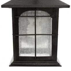 Brimfield 12.75 in. Aged Iron 1 Light Outdoor Wall Lantern with Clear Seedy Glass Shade by Home Decorators Collection 15 Brimfield 12.75 in. Aged Iron 1 Light Outdoor Wall Lantern with Clear Seedy Glass Shade by Home Decorators Collection -Outlet Home Decorators Collection Store aged iron home decorators collection outdoor sconces y37029a 151 66 1000