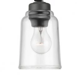 Knollwood 3-Light Antique Bronze Vanity Light with Vintage Brass Accents and Clear Glass Shades by Home Decorators Collection -Outlet Home Decorators Collection Store antique bronze home decorators collection vanity lighting 7997hdcab 1f 1000