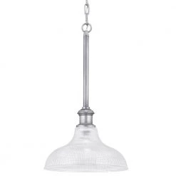 Foxcroft 1-Light Antique Nickel Pendant by Home Decorators Collection -Outlet Home Decorators Collection Store antique nickel home decorators collection chandeliers 8007hdcan 44 1000