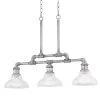 Foxcroft 3-Light Antique Nickel Island Chandelier with Clear Prismatic Glass Shades by Home Decorators Collection 2 Foxcroft 3-Light Antique Nickel Island Chandelier with Clear Prismatic Glass Shades by Home Decorators Collection -Outlet Home Decorators Collection Store antique nickel home decorators collection chandeliers 8008hdcan 64 1000