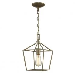 Weyburn 1-Light Caged Antique Silver Leaf Farmhouse Hanging Mini Kitchen Pendant Light by Home Decorators Collection -Outlet Home Decorators Collection Store antique silver leaf home decorators collection pendant lights 16201 asl c3 1000