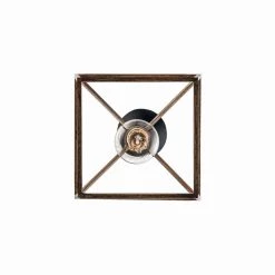 Weyburn 1-Light Caged Black and Faux Wood Farmhouse Hanging Mini Kitchen Pendant Light by Home Decorators Collection -Outlet Home Decorators Collection Store black and faux wood home decorators collection pendant lights 16201 fw bk 1f 1000