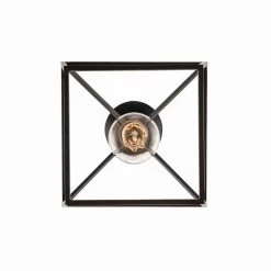 Weyburn 1-Light Caged Black and Gold Farmhouse Hanging Mini Kitchen Pendant Light by Home Decorators Collection -Outlet Home Decorators Collection Store black and gold home decorators collection pendant lights 16201 bk gd 1f 1000