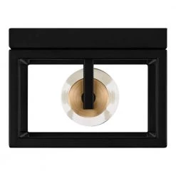 Rollins 1-Light Black Wall Sconce by Home Decorators Collection -Outlet Home Decorators Collection Store black brass home decorators collection wall sconces 42680 hbob 1d 1000