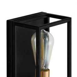 Rollins 1-Light Black Wall Sconce by Home Decorators Collection -Outlet Home Decorators Collection Store black brass home decorators collection wall sconces 42680 hbob a0 1000