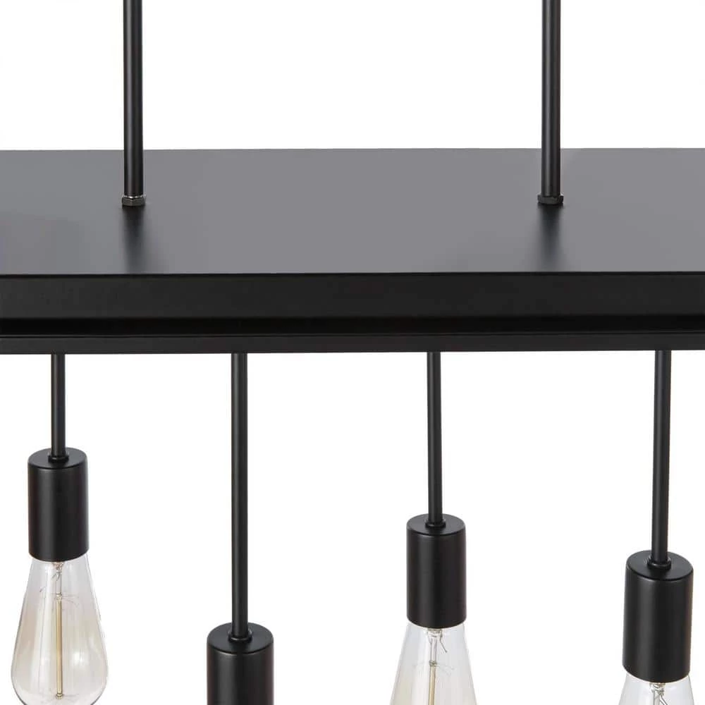 Rollins 6-Light Black Pendant by Home Decorators Collection 8 Rollins 6-Light Black Pendant by Home Decorators Collection - Image 6