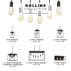 Rollins 6-Light Black Pendant by Home Decorators Collection 13 Rollins 6-Light Black Pendant by Home Decorators Collection -Outlet Home Decorators Collection Store black home decorators collection chandeliers 34678 hb a0 1000