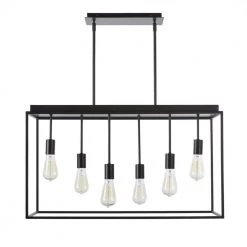 Rollins 6-Light Black Pendant by Home Decorators Collection 17 Rollins 6-Light Black Pendant by Home Decorators Collection -Outlet Home Decorators Collection Store black home decorators collection chandeliers 34678 hb fa 1000