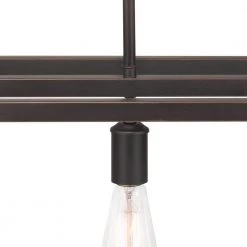 Boswell Quarter 34 in. 5-Light Distressed Black Farmhouse Linear Chandelier for Dining and Kitchen Islands by Home Decorators Collection -Outlet Home Decorators Collection Store black home decorators collection chandeliers 7965hdcdbdi 1f 1000