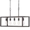 Boswell Quarter 34 in. 5-Light Distressed Black Farmhouse Linear Chandelier for Dining and Kitchen Islands by Home Decorators Collection -Outlet Home Decorators Collection Store black home decorators collection chandeliers 7965hdcdbdi 64 1000