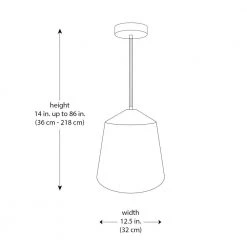 1-Light Black Metal Industrial Farmhouse Hanging Kitchen Pendant Light by Home Decorators Collection -Outlet Home Decorators Collection Store black home decorators collection chandeliers bal 303 bk 44 1000