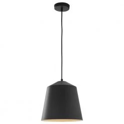 1-Light Black Metal Industrial Farmhouse Hanging Kitchen Pendant Light by Home Decorators Collection -Outlet Home Decorators Collection Store black home decorators collection chandeliers bal 303 bk fa 1000