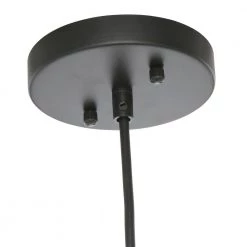 Orbit 1-Light Black Mini Pendant with Black Metal Strap Design and Bulb Included by Home Decorators Collection -Outlet Home Decorators Collection Store black home decorators collection chandeliers hdp12107orb c3 1000