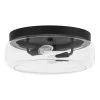 13 in. 2-Light Black Flush Mount Light by Home Decorators Collection -Outlet Home Decorators Collection Store black home decorators collection flush mount lights 39086 hbb 64 1000