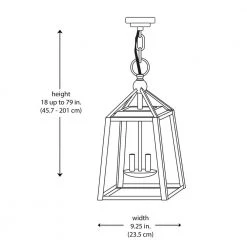 Blakeley Transitional 2-Light Black Outdoor Pendant with Beveled Glass by Home Decorators Collection -Outlet Home Decorators Collection Store black home decorators collection outdoor pendant lights 2 39905 40 1000