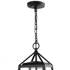 Blakeley Transitional 2-Light Black Outdoor Pendant with Beveled Glass by Home Decorators Collection -Outlet Home Decorators Collection Store black home decorators collection outdoor pendant lights 2 39905 4f 1000