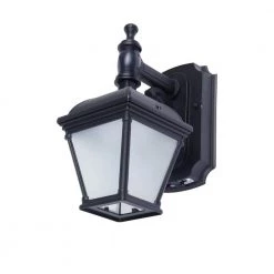 St.Anoche 1-Light Black Motion Activated Outdoor Integrated LED Wall Lantern Sconce by Home Decorators Collection 10 St.Anoche 1-Light Black Motion Activated Outdoor Integrated LED Wall Lantern Sconce by Home Decorators Collection -Outlet Home Decorators Collection Store black home decorators collection outdoor sconces 2422 pir 1f 1000