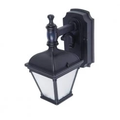 St.Anoche 1-Light Black Motion Activated Outdoor Integrated LED Wall Lantern Sconce by Home Decorators Collection 11 St.Anoche 1-Light Black Motion Activated Outdoor Integrated LED Wall Lantern Sconce by Home Decorators Collection -Outlet Home Decorators Collection Store black home decorators collection outdoor sconces 2422 pir 44 1000