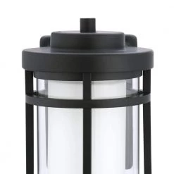 Black Outdoor LED Wall Lantern Sconce by Home Decorators Collection 11 Black Outdoor LED Wall Lantern Sconce by Home Decorators Collection -Outlet Home Decorators Collection Store black home decorators collection outdoor sconces dw7031bk 40 1000