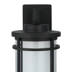 Black Outdoor LED Wall Lantern Sconce by Home Decorators Collection 17 Black Outdoor LED Wall Lantern Sconce by Home Decorators Collection -Outlet Home Decorators Collection Store black home decorators collection outdoor sconces dw7178bk 77 1000