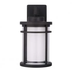 Black Outdoor LED Wall Lantern Sconce by Home Decorators Collection 14 Black Outdoor LED Wall Lantern Sconce by Home Decorators Collection -Outlet Home Decorators Collection Store black home decorators collection outdoor sconces dw7178bk a0 1000