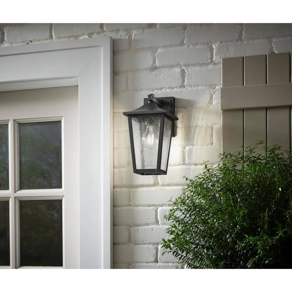 Black Outdoor LED Wall Lantern Sconce by Home Decorators Collection 10 Black Outdoor LED Wall Lantern Sconce by Home Decorators Collection - Image 8