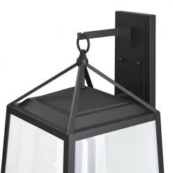 Blakeley Transitional 3-Light Black Hardwired Extra Large Outdoor Wall Lantern Sconce with Beveled Glass by Home Decorators Collection -Outlet Home Decorators Collection Store black home decorators collection outdoor sconces xl 19905 66 1000