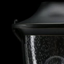 Wilkerson 1-Light Black Outdoor Post Mount by Home Decorators Collection -Outlet Home Decorators Collection Store black home decorators collection post lanterns 23456 a0 1000