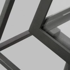 Bailey Modern 1-Light Black Outdoor Post Lantern Double Frame with Clear Glass by Home Decorators Collection -Outlet Home Decorators Collection Store black home decorators collection post light sets 8000501 12 4f 1000