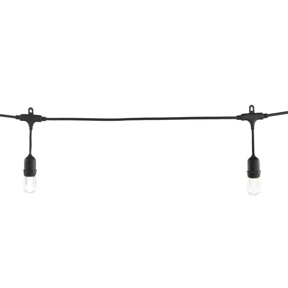 Outdoor 24 ft. Plug-in Edison Bulb LED String Light Color Change with Timer and Sensor by Home Decorators Collection 8 Outdoor 24 ft. Plug-in Edison Bulb LED String Light Color Change with Timer and Sensor by Home Decorators Collection - Image 7