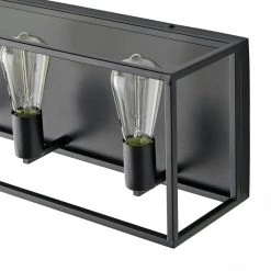 Rollins 22 in. 3-Light Black Vanity Light by Home Decorators Collection -Outlet Home Decorators Collection Store black home decorators collection vanity lighting 35270 hb 1d 1000