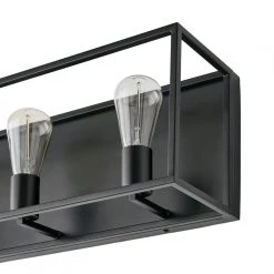 Rollins 22 in. 3-Light Black Vanity Light by Home Decorators Collection -Outlet Home Decorators Collection Store black home decorators collection vanity lighting 35270 hb 31 1000