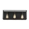 Rollins 22 in. 3-Light Black Vanity Light by Home Decorators Collection -Outlet Home Decorators Collection Store black home decorators collection vanity lighting 35270 hb 64 1000