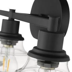 Birkdale 24 in. 3-Light Black Vanity Light by Home Decorators Collection -Outlet Home Decorators Collection Store black home decorators collection vanity lighting hdli003 44 1000