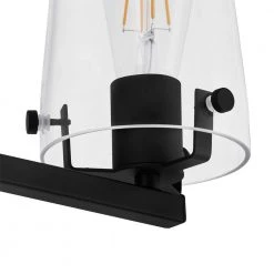 Creek Crossing 24 in. 3-Light Black Industrial Bathroom Vanity Light with Clear Glass Shades by Home Decorators Collection -Outlet Home Decorators Collection Store black home decorators collection vanity lighting knr1303a bk 40 1000