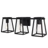 Hazel Heights 24 in. 3-Light Black Rustic Farmhouse Bathroom Vanity Light by Home Decorators Collection -Outlet Home Decorators Collection Store black home decorators collection vanity lighting knt1303ax 02 64 1000