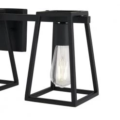 Hazel Heights 24 in. 3-Light Black Rustic Farmhouse Bathroom Vanity Light by Home Decorators Collection -Outlet Home Decorators Collection Store black home decorators collection vanity lighting knt1303ax 02 a0 1000