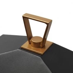 Lampson 16 in. 2-Light Black with Gold Hardwired Tapered Outdoor Wall Lantern Sconce by Home Decorators Collection -Outlet Home Decorators Collection Store black with gold home decorators collection outdoor sconces hdp00766 a0 1000