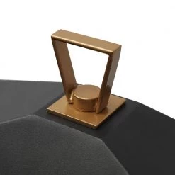 Lampson 20.375 in. 2-Light Black with Gold Hardwired Tapered Outdoor Wall Lantern Sconce by Home Decorators Collection -Outlet Home Decorators Collection Store black with gold home decorators collection outdoor sconces hdp00767 a0 1000