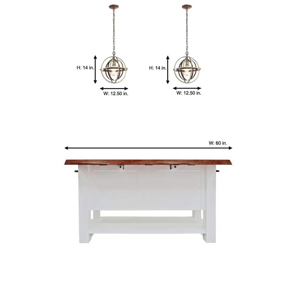 Barton Bay 1-Light Bronze and Champagne Pewter Orb Mini Pendant by Home Decorators Collection 7 Barton Bay 1-Light Bronze and Champagne Pewter Orb Mini Pendant by Home Decorators Collection - Image 5