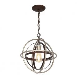 Barton Bay 1-Light Bronze and Champagne Pewter Orb Mini Pendant by Home Decorators Collection 21 Barton Bay 1-Light Bronze and Champagne Pewter Orb Mini Pendant by Home Decorators Collection -Outlet Home Decorators Collection Store bronze and champagne pewter home decorators collection pendant lights 27030 4f 1000