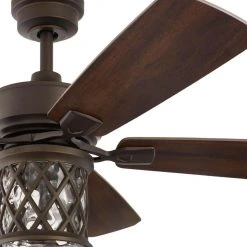 Pine Meadows 52 in. Indoor/Outdoor LED Bronze Damp Rated Downrod Ceiling Fan with Dimmable Light Kit and Remote Control by Home Decorators Collection 19 Pine Meadows 52 in. Indoor/Outdoor LED Bronze Damp Rated Downrod Ceiling Fan with Dimmable Light Kit and Remote Control by Home Decorators Collection -Outlet Home Decorators Collection Store bronze home decorators collection ceiling fans with lights 52117 40 1000