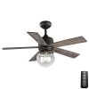 Amelia 42 in. LED Indoor Bronze Downrod Ceiling Fan with Light Kit with Remote Control by Home Decorators Collection -Outlet Home Decorators Collection Store bronze home decorators collection ceiling fans with lights 59242 64 1000